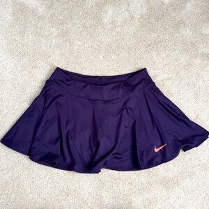 Nike Baseline Tennis Skirt - purple dynasty/bright mango size M
